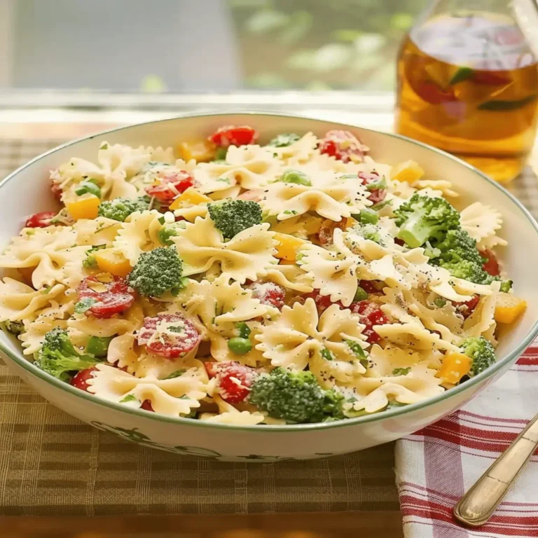 Bow Tie Pasta Salad