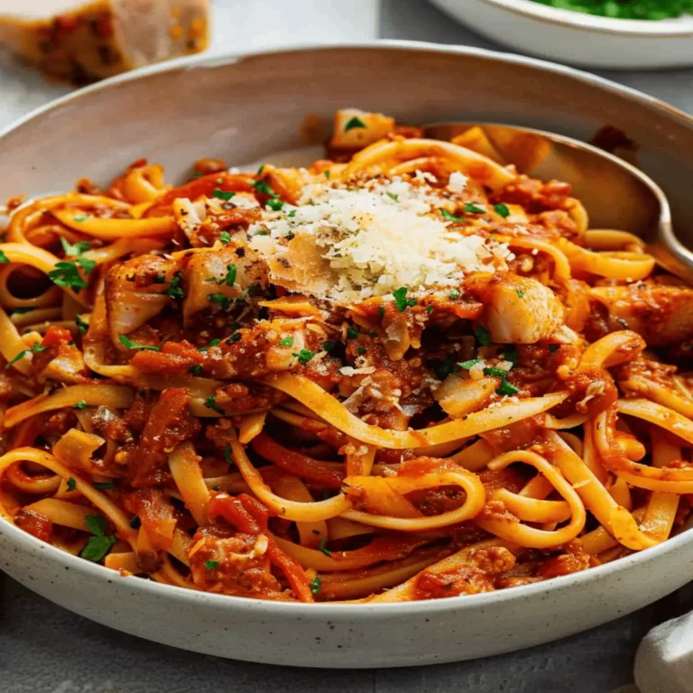 Calabrian Fish Ragu Pasta