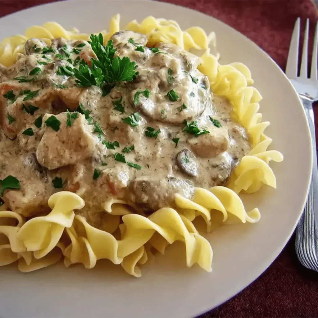 Chicken Stroganoff