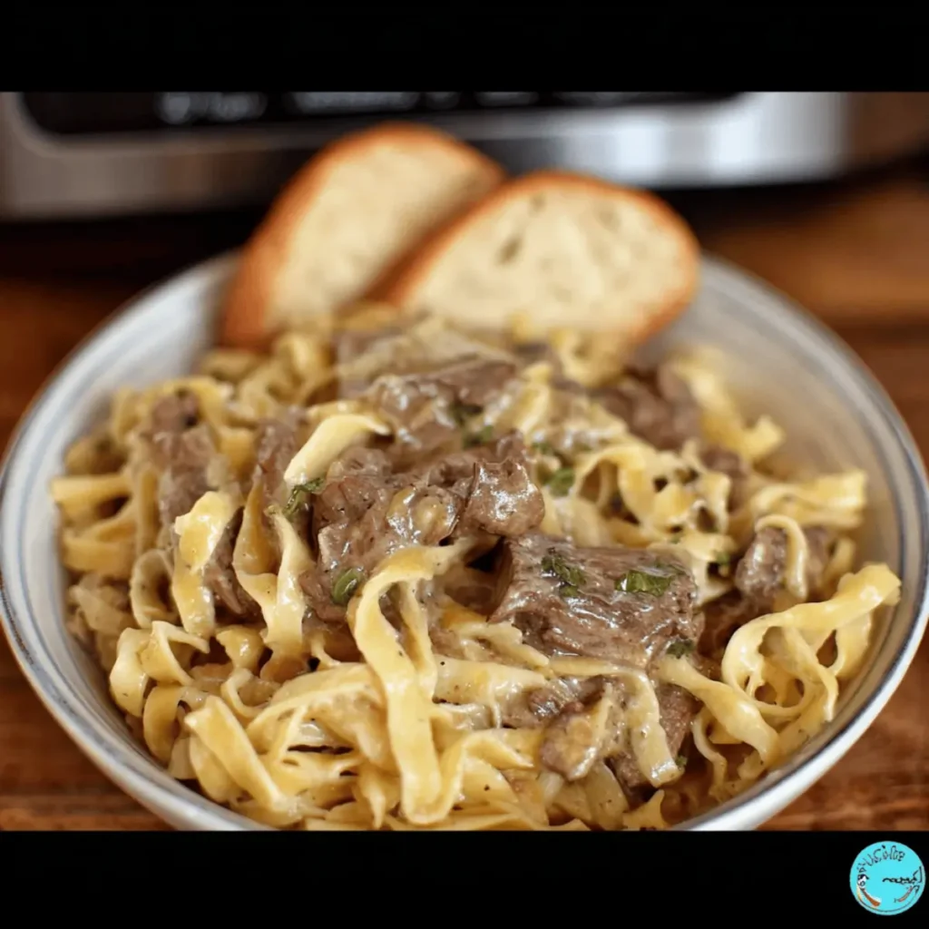 Crock Pot Beef and Noodles