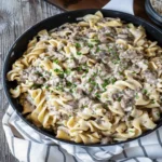 Ground Beef Stroganoff