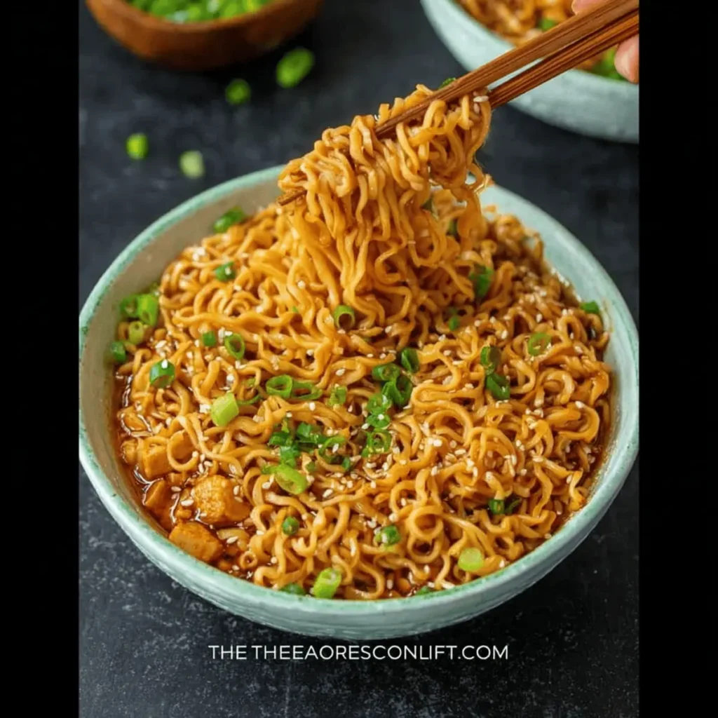 Saucy Ramen Noodles