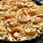 Shrimp Fettuccine Alfredo