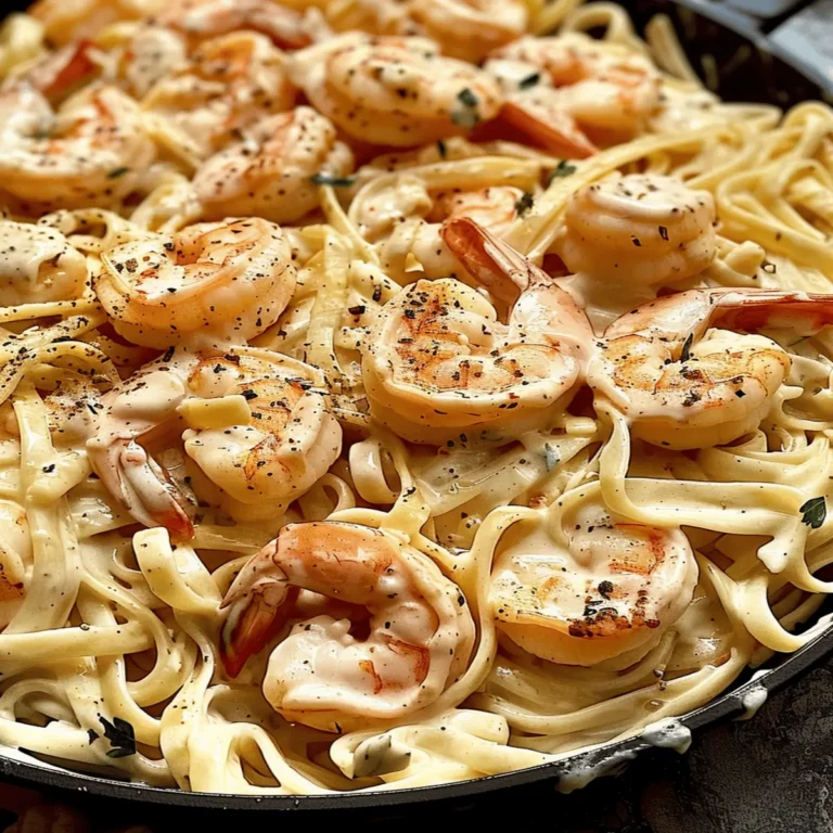 Shrimp Fettuccine Alfredo