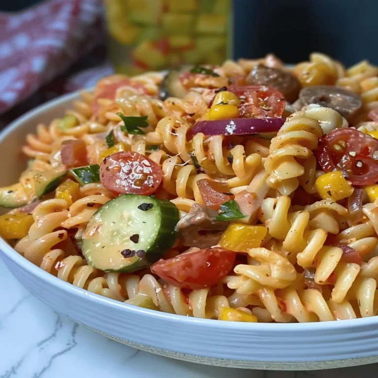 Viral pasta salad