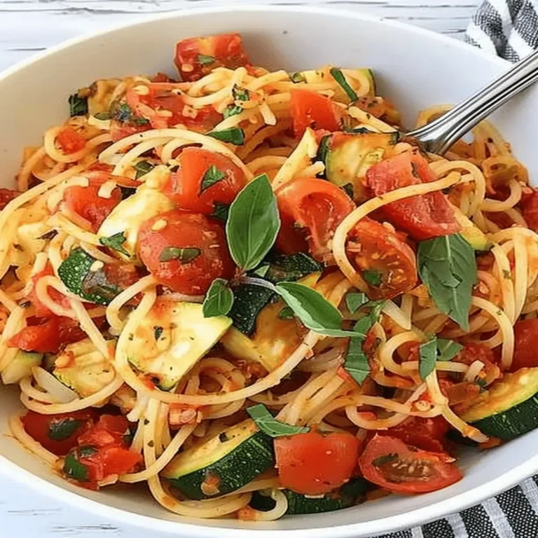Zucchini and Tomato Pasta