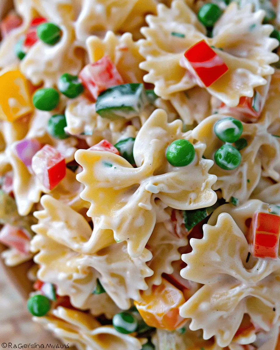 Bow Tie Pasta Salad: The Best Refreshing Summer Delight