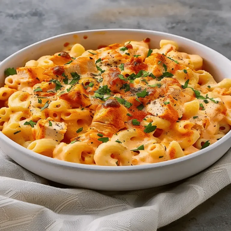 Buffalo Chicken Mac and Cheese