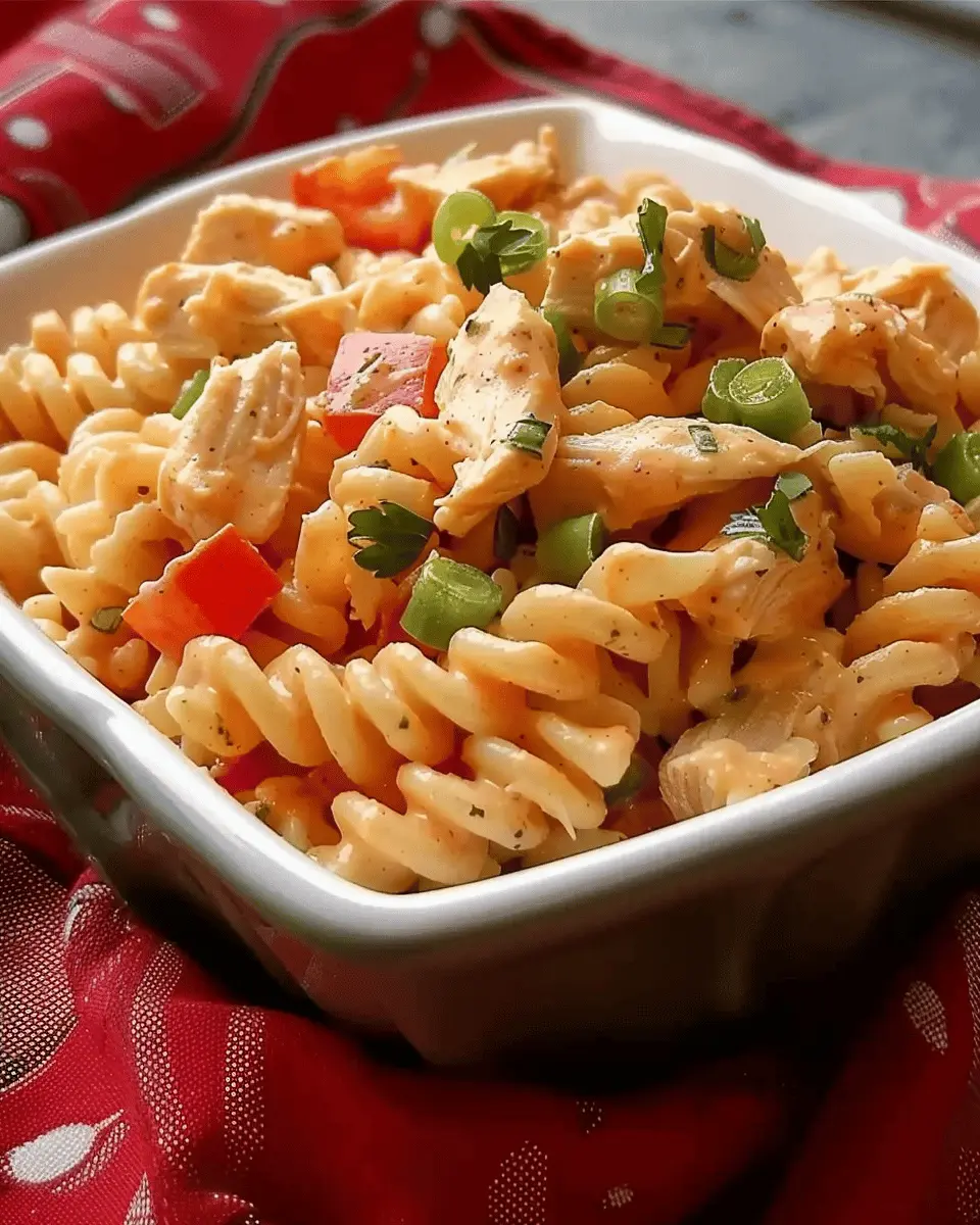 Buffalo Chicken Pasta Salad: Easy and Flavorful for Weeknight Dinners