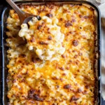 CREAMY BAKED MAC AND CHEESE