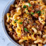 Cheeseburger Pasta