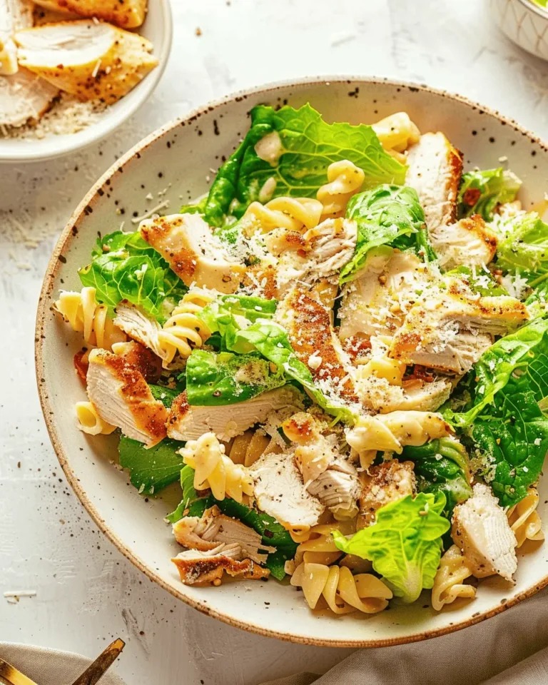Chicken Caesar Pasta Salad