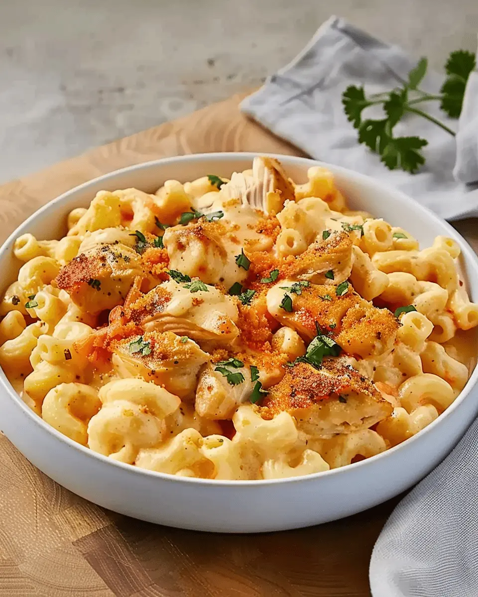 Chicken and Mac and Cheese Recipe Delight: Indulge in Creamy Goodness