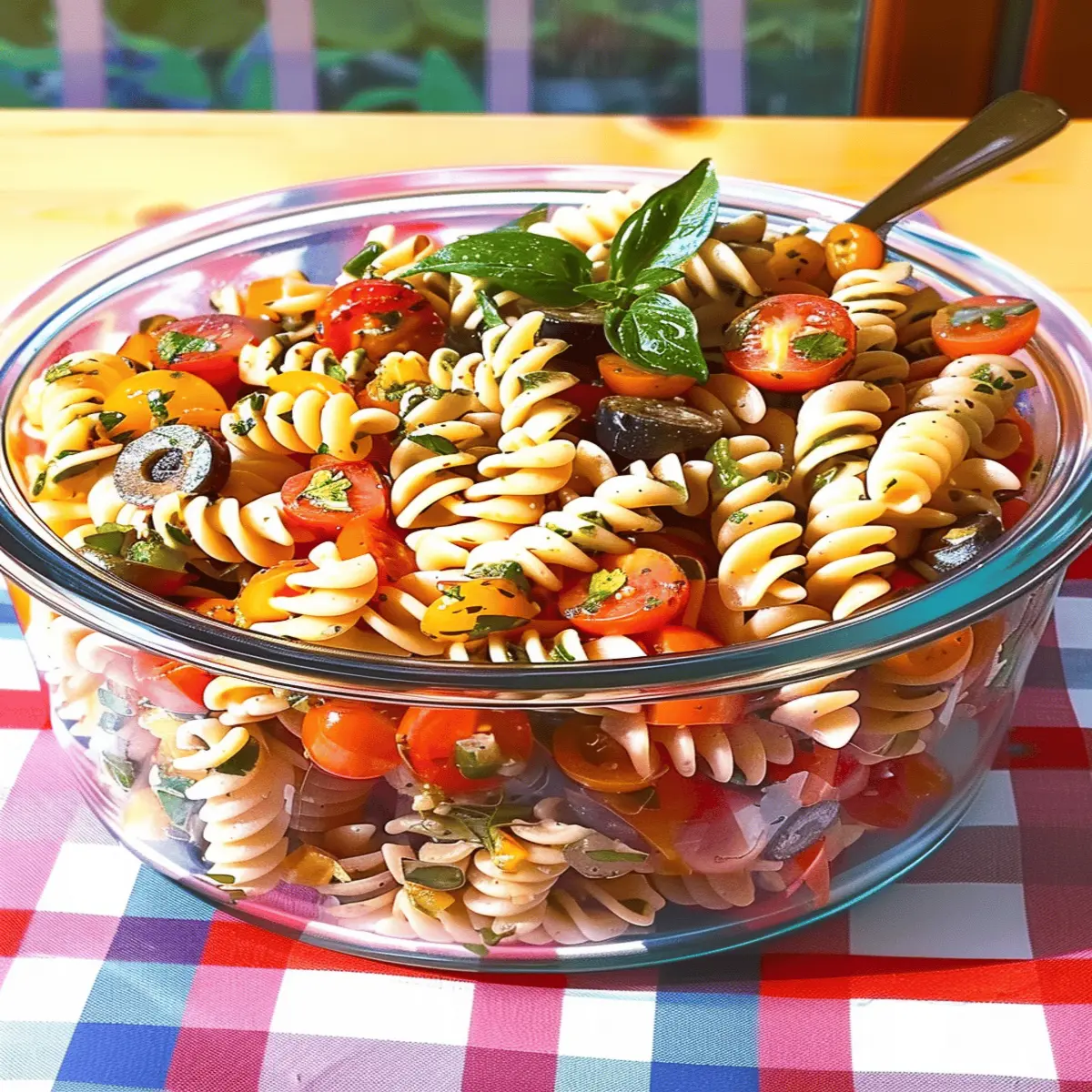 Chilled 4th of July Pasta Salad: The Best Summer Delight