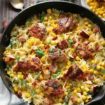 Creamy Chicken and Corn Pasta