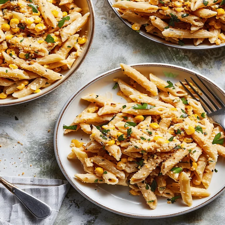 Creamy Street Corn Pasta Salad
