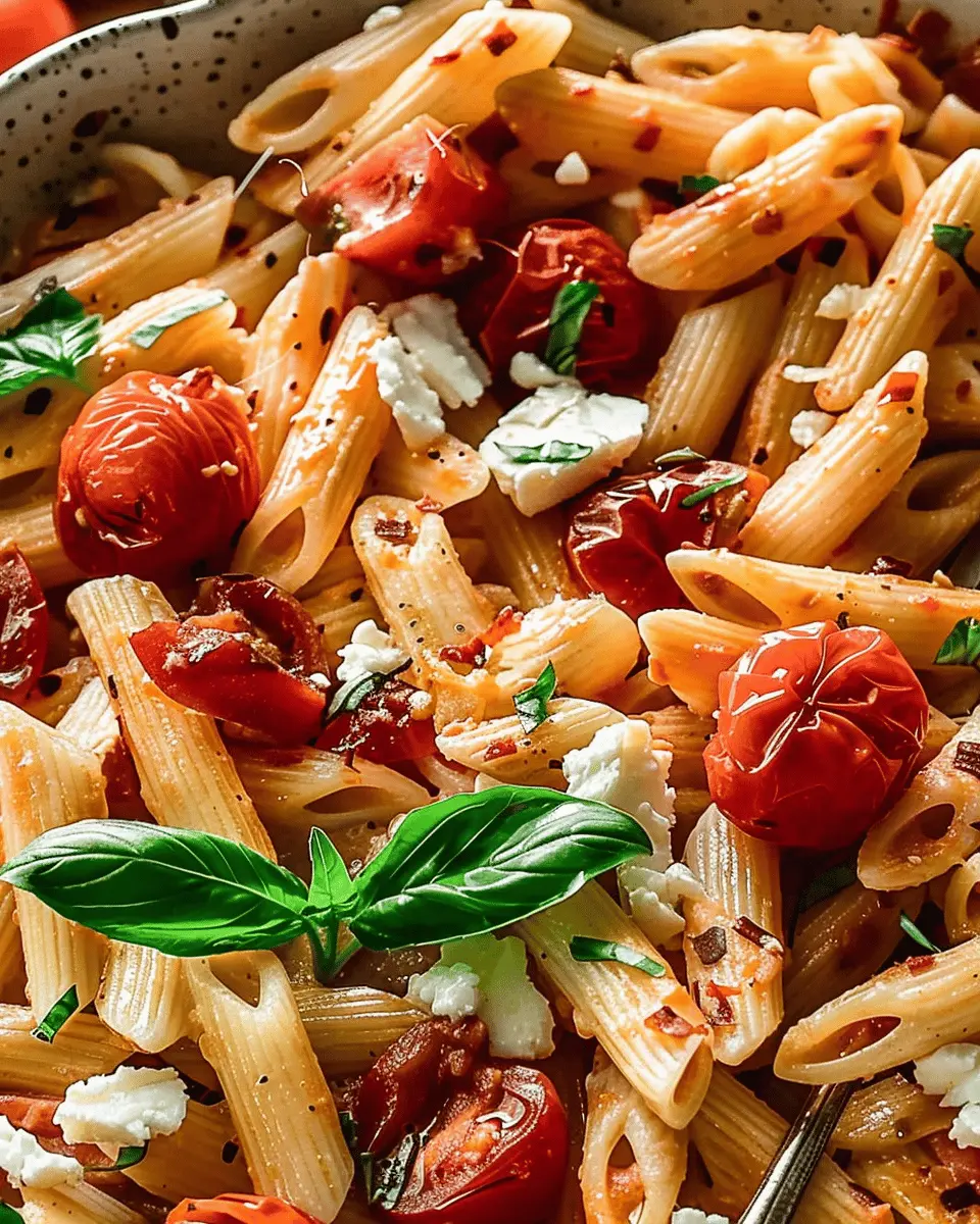 Greek Pasta with Feta: A Fresh and Flavorful Twist for Dinner