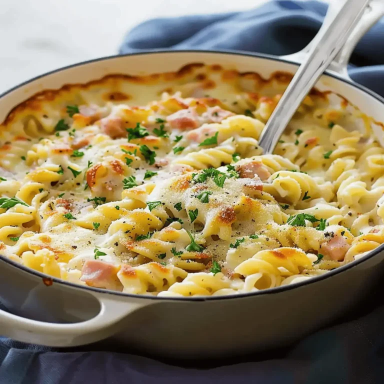 Ham Cheese Pasta