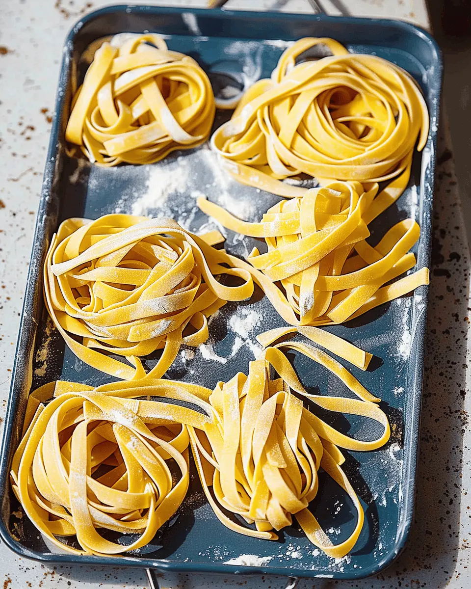 Homemade Pasta Bliss: Easy Recipe for Irresistible Flavor