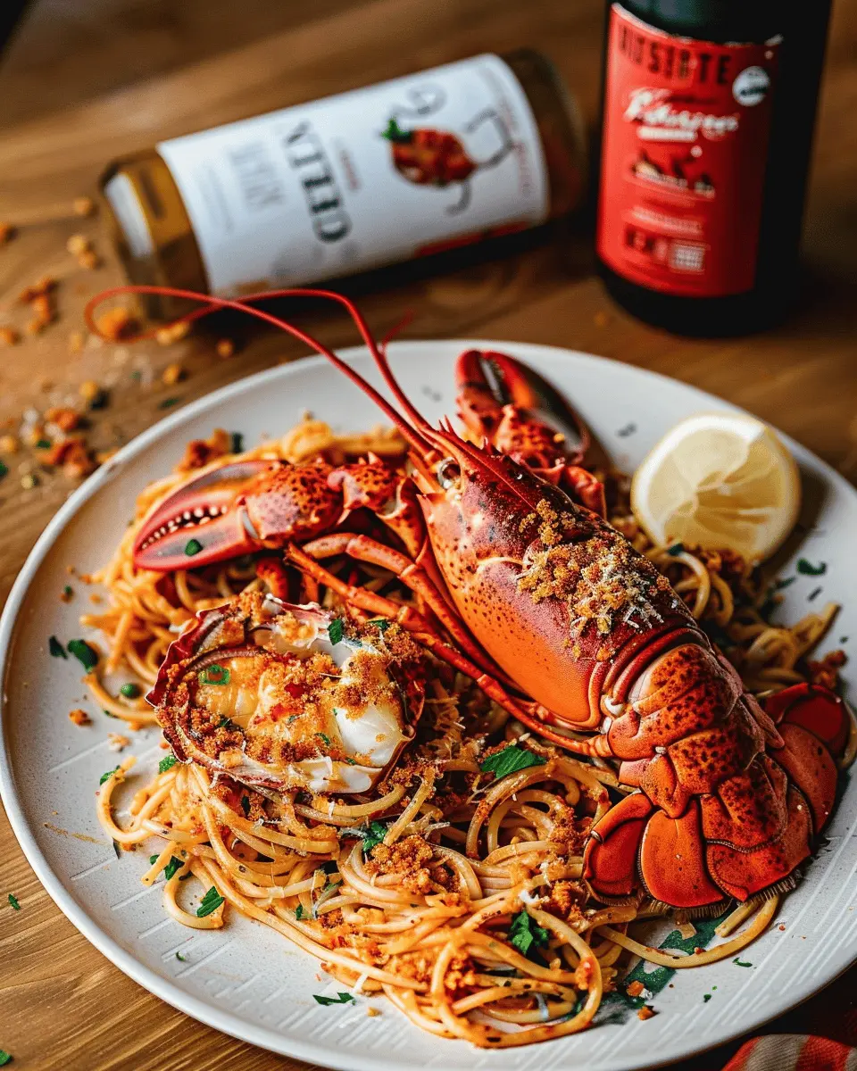 Lobster Spaghetti with Chili Breadcrumbs: An Indulgent Home-Cooked Delight