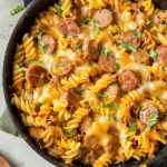 ONe Pot Cheesy Sausage Pasta