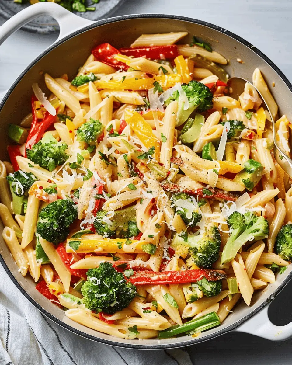 Pasta Primavera: Easy and Fresh Veggie Delight for All Food Lovers