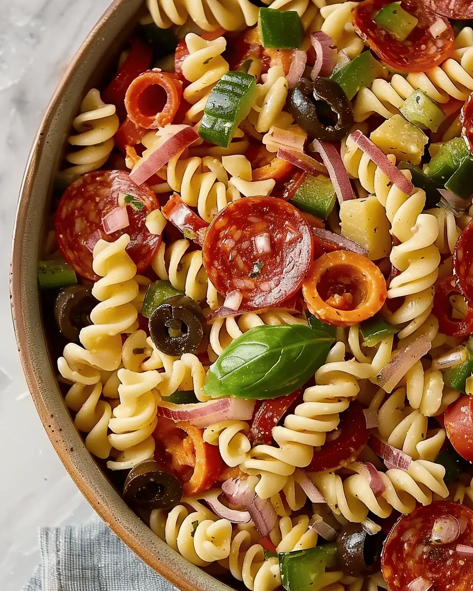 Pepperoni Pasta Salad: A Deliciously Easy Twist on Comfort Food