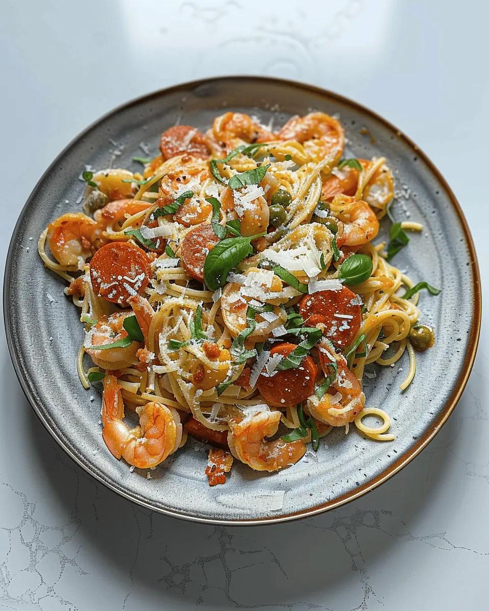 Prawn Chorizo Pasta: An Easy, Flavor-Packed Delight at Home