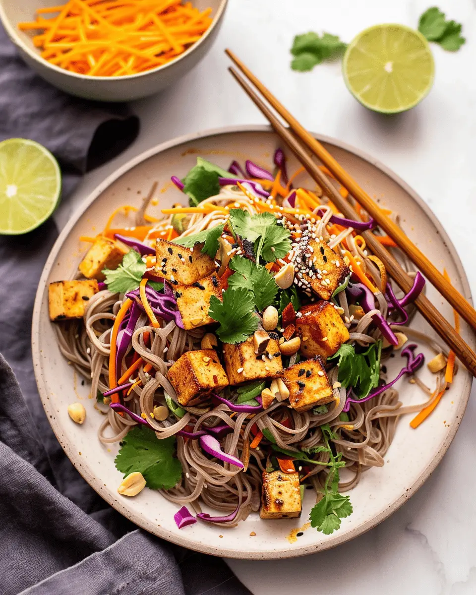 Spicy Peanut Soba Noodle Salad: A Flavorful, Easy Delight