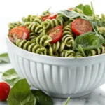 Spinach Pesto Pasta Salad