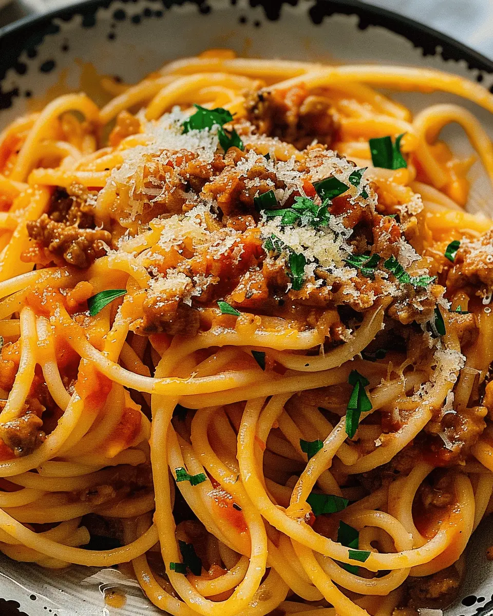 TikTok Spaghetti: Easy Recipe with Turkey Bacon and Chicken Ham