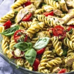 chicken pesto pasta salad