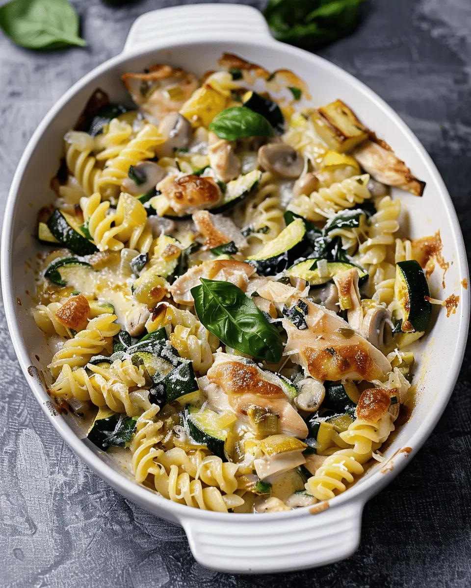 Chicken Zucchini Pasta: A Healthy and Easy Weeknight Dinner