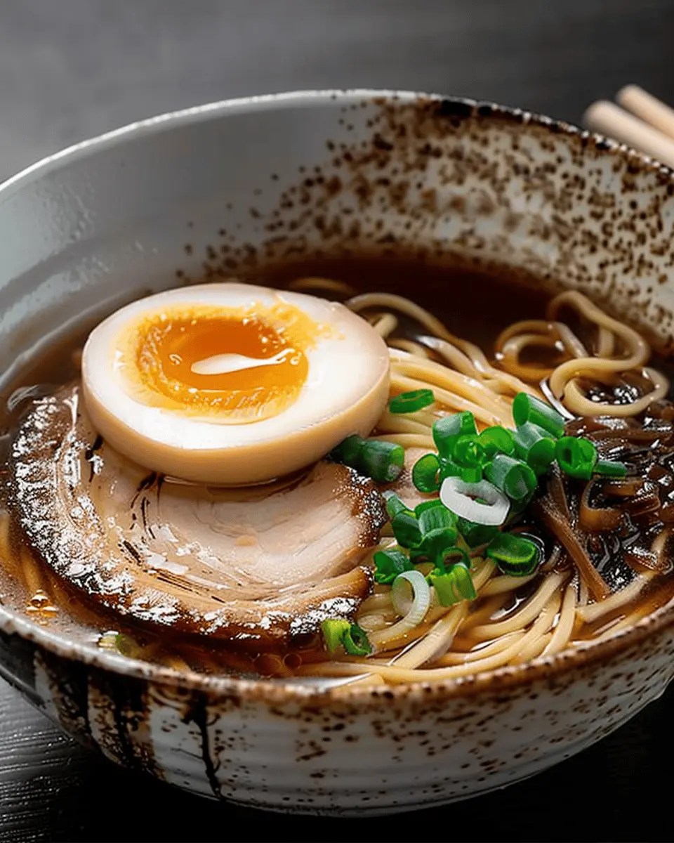 Shoyu Ramen Noodles: Easy Homemade Recipe with Turkey Bacon & Beef