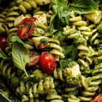 Pesto pasta salad