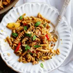 Grain Pasta with Pesto and Veggies