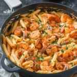 Creamy Cajun Shrimp Pasta