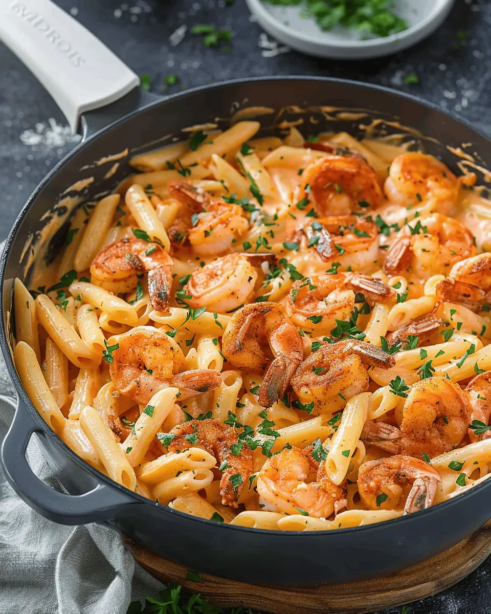 Creamy Cajun Shrimp Pasta: A Comforting and Indulgent Delight