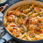 Creamy Cajun Shrimp Pasta