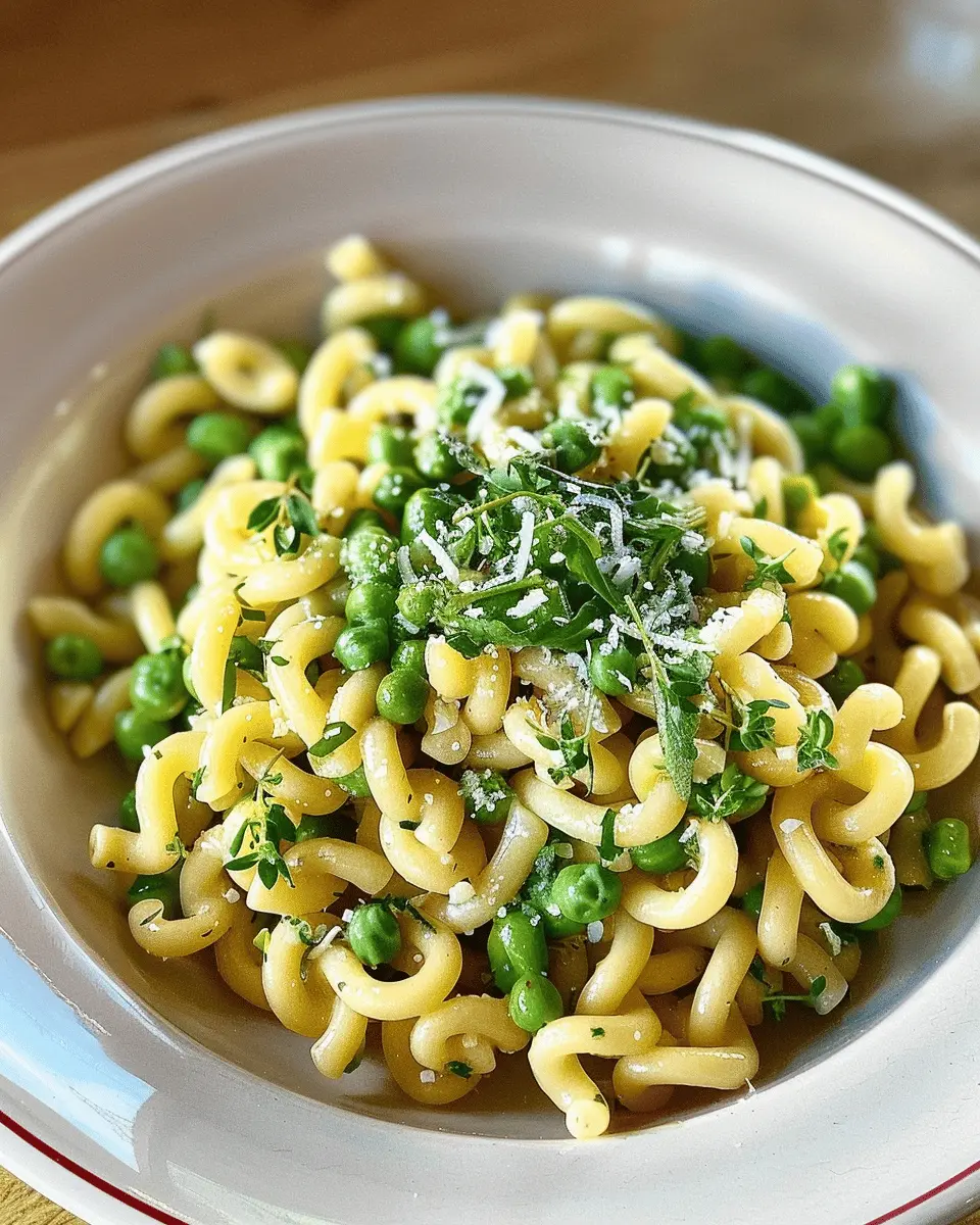 Pasta e Piselli: The Best Easy Recipe with Turkey Bacon and Peas