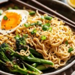 Garlic Noodles Stir Fry