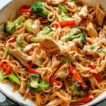 Chicken Stir Fry Noodles