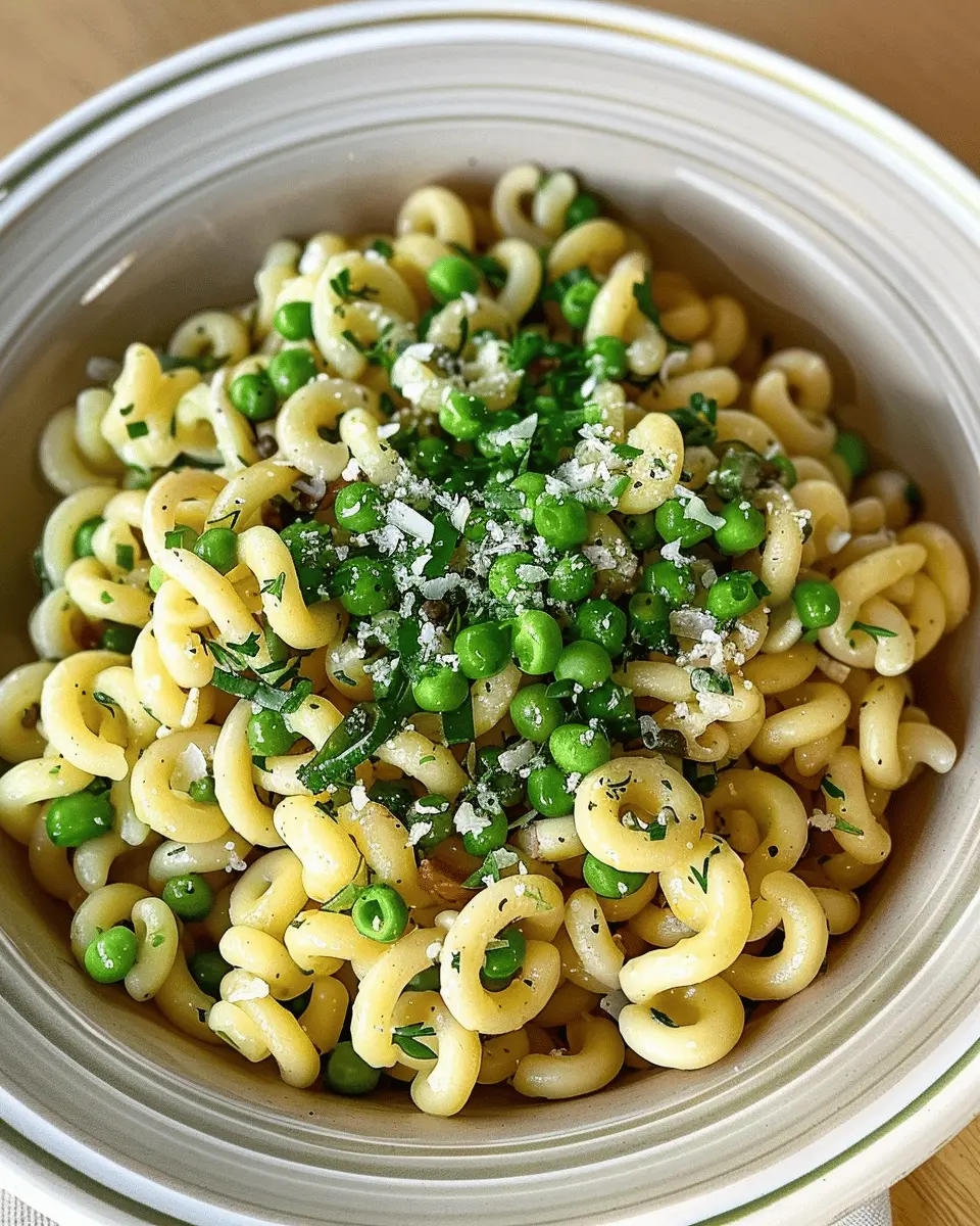 Pasta e Piselli: Easy Comfort Food with Turkey Bacon and Chicken Ham