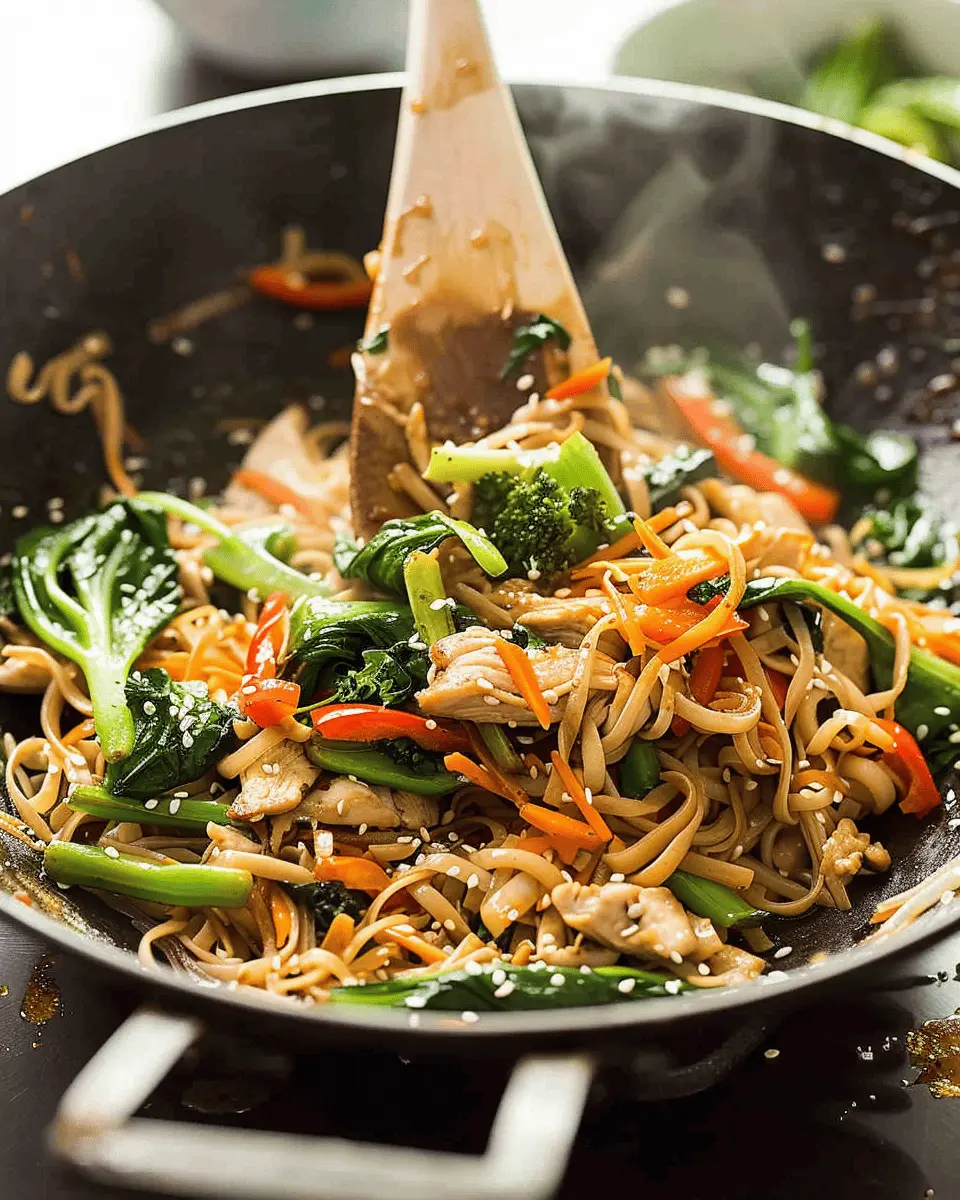 Chicken Stir Fry Noodles: Easy Recipe for Flavorful Weeknight Dinners