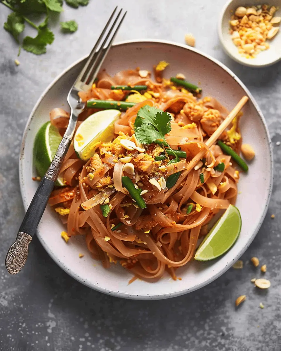Chicken Pad Thai Made Easy: A Delicious Twist with Turkey Bacon