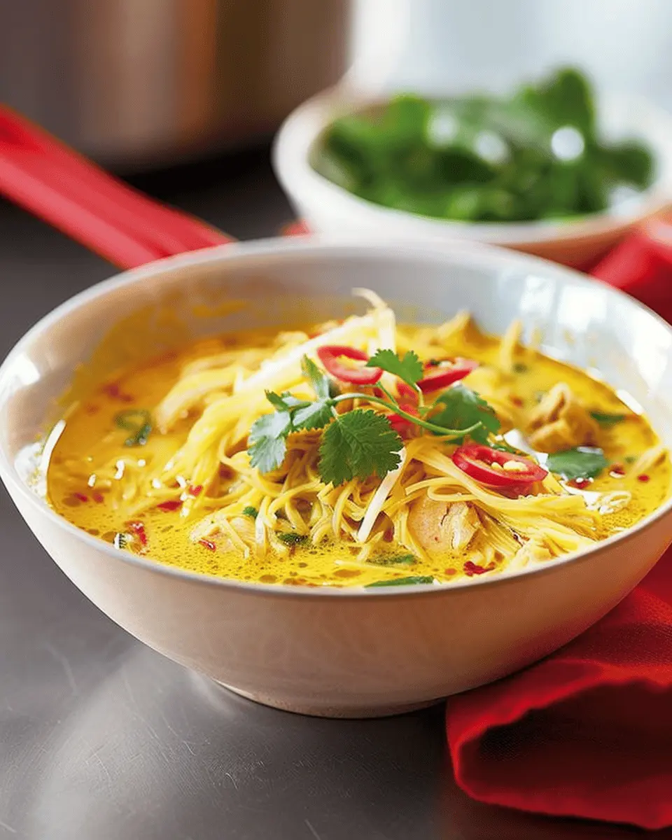 Thai Chicken Noodle Soup: A Cozy and Easy Comfort Recipe