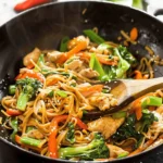 Chicken Stir Fry Noodles