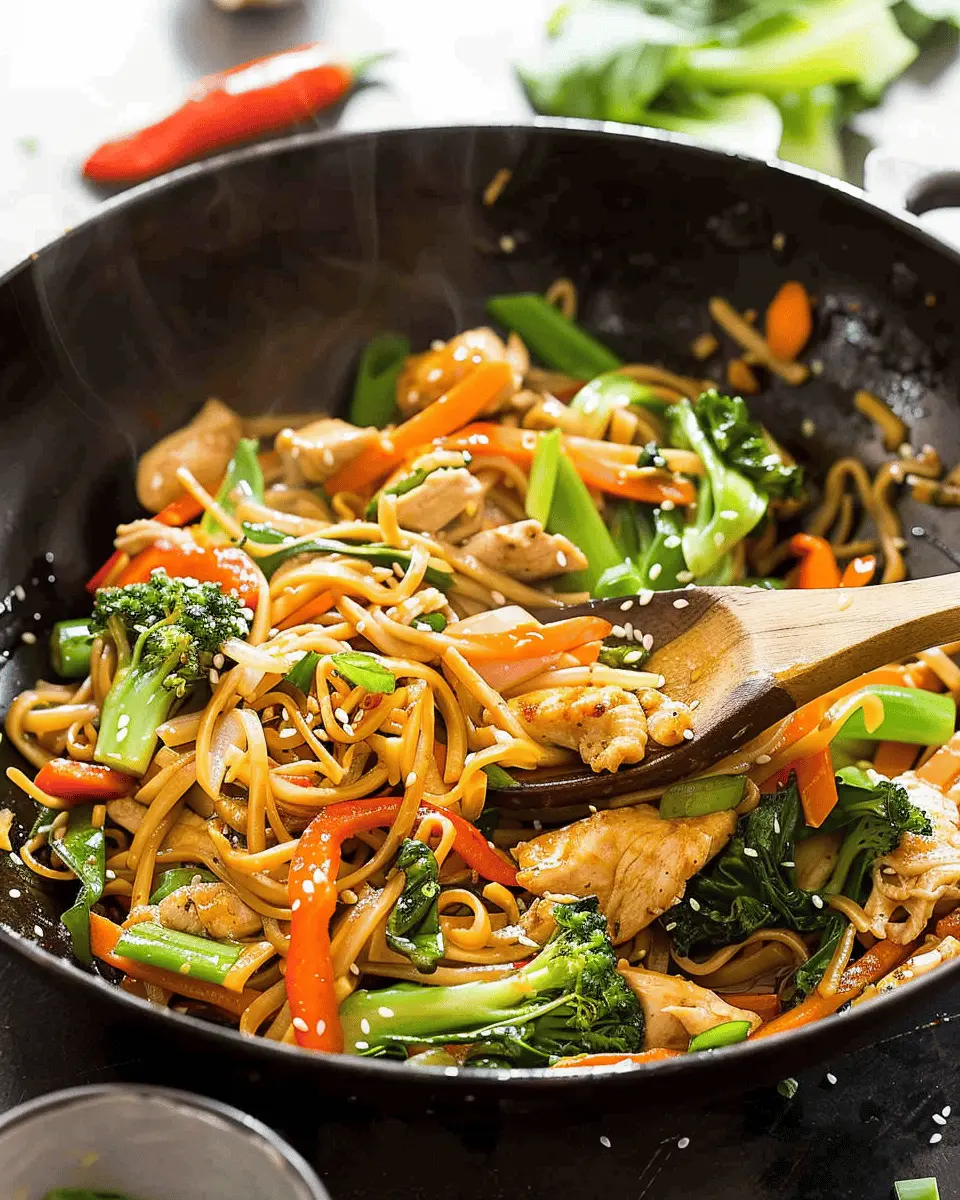 Chicken Stir Fry Noodles: The Easy Way to Boost Weeknight Meals