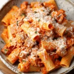 Italian Sausage Rigatoni Pasta
