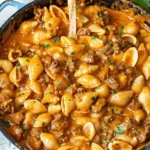 Creamy Beef and Shells